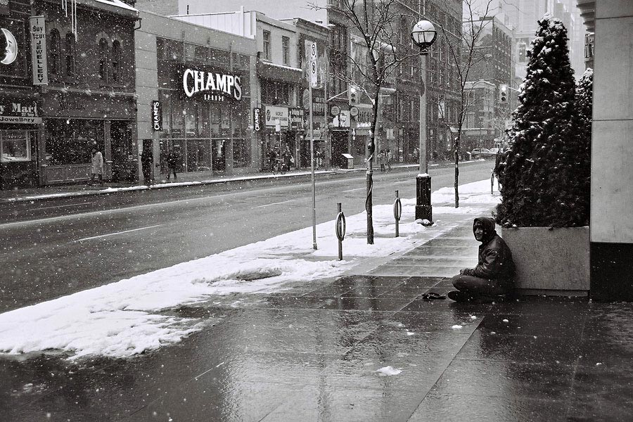 Toronto, B&W pic