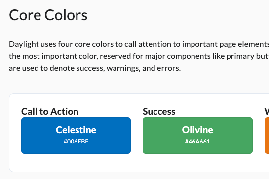 Daylight Design System